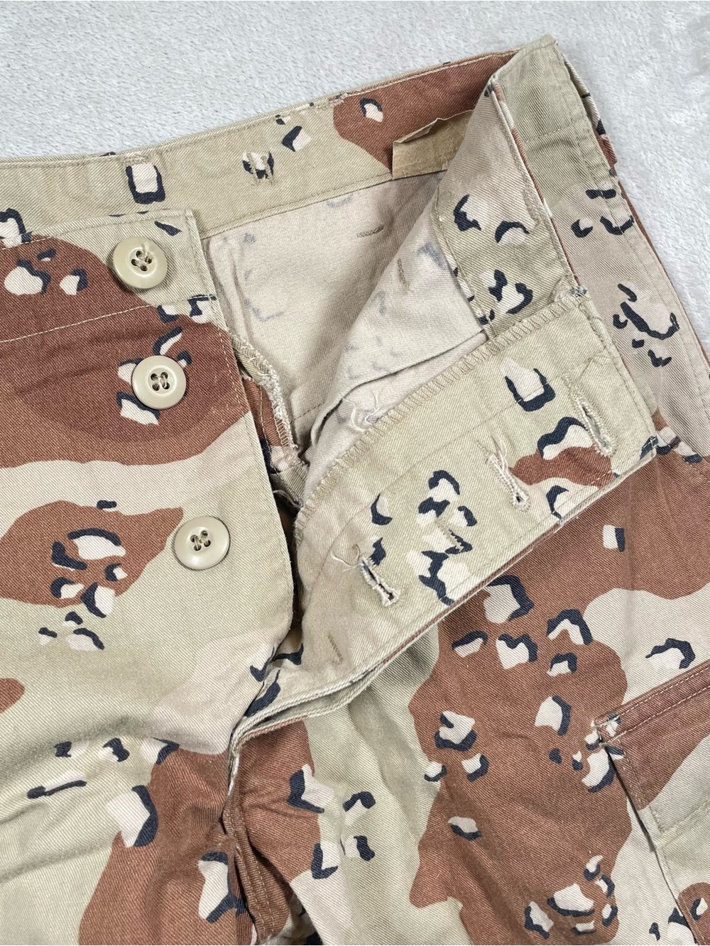 Vintage Chocolate Chip Desert Camo Military Cargo Pants Men's - Picture 3 of 9
